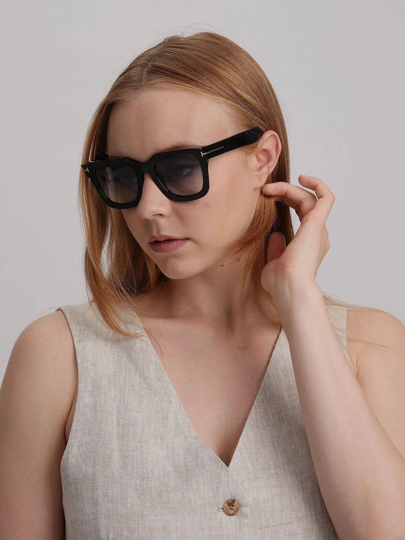 TOM FORD | Sonnenbrille FT1115/52 | schwarz