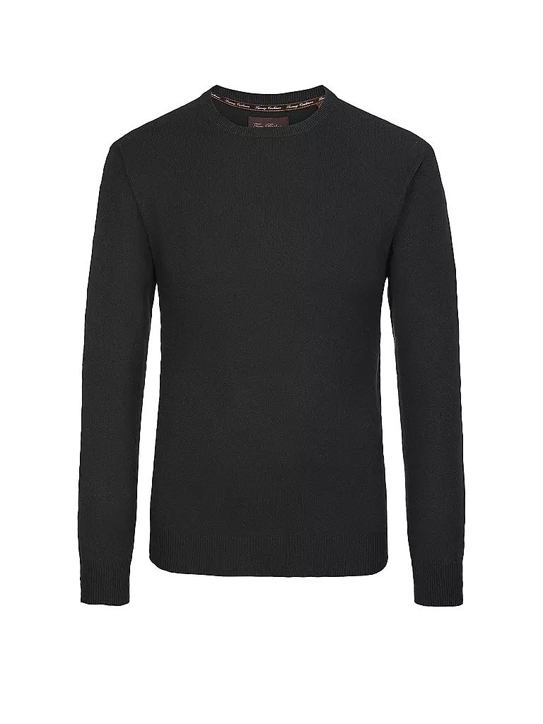 TOM RUSBORG | Kaschmir Pullover | schwarz