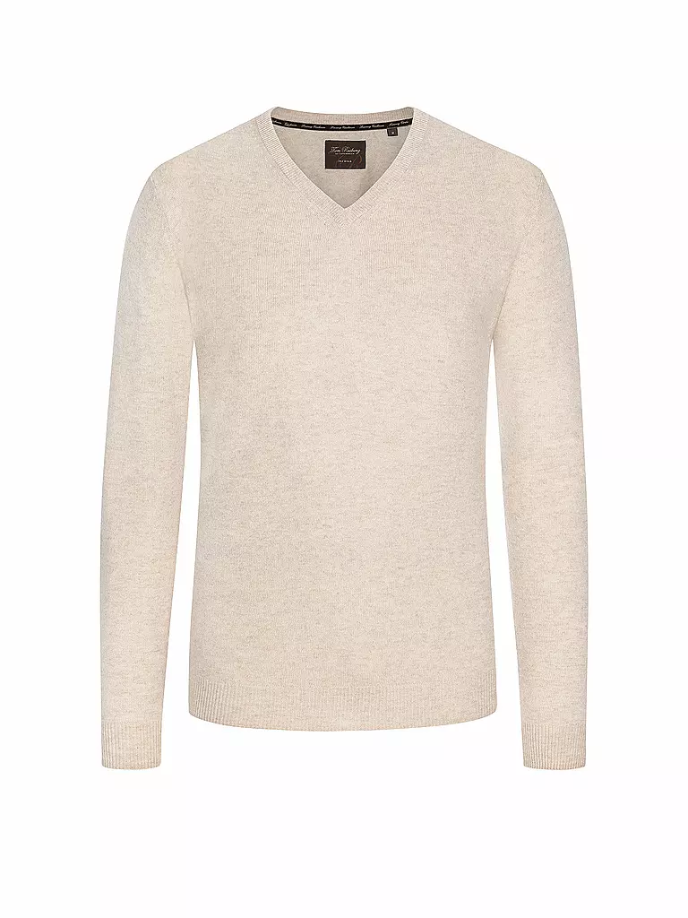 TOM RUSBORG | Kaschmir-Pullover | beige