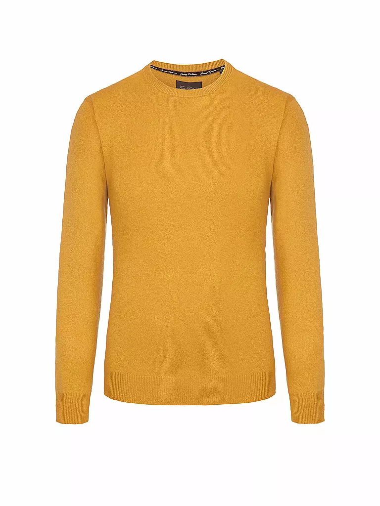 TOM RUSBORG | Kaschmir-Pullover | gelb