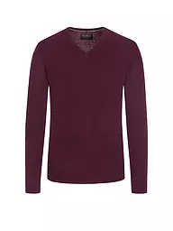 TOM RUSBORG | Kaschmirpullover | dunkelrot