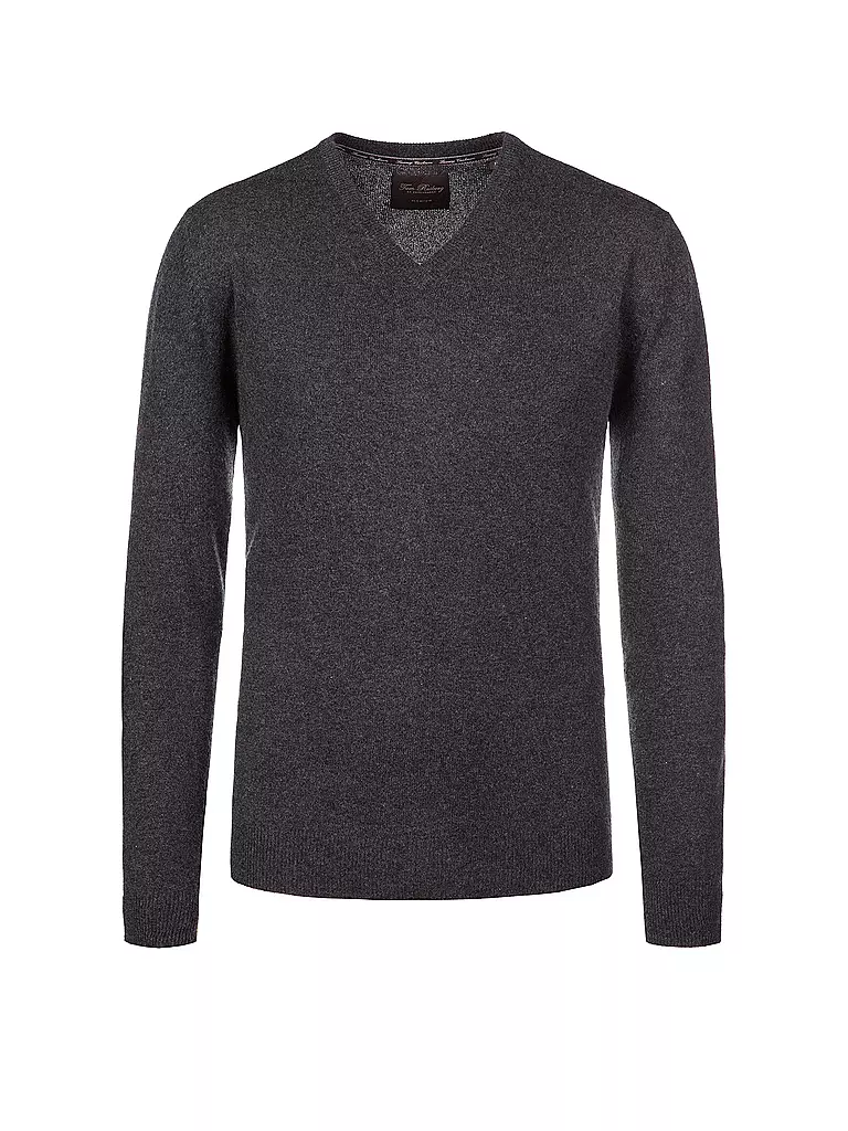 TOM RUSBORG | Kaschmirpullover | grau