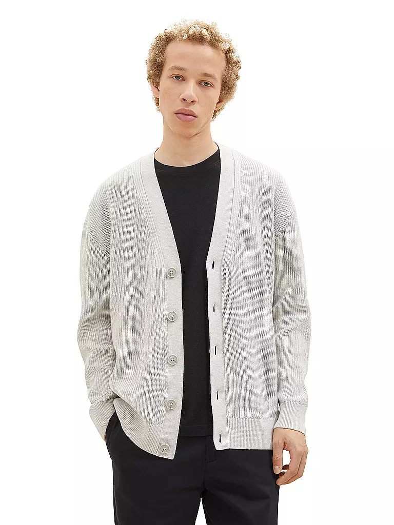 TOM TAILOR DENIM | Cardigan | grau