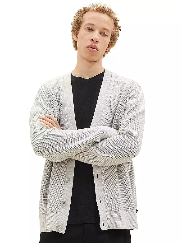TOM TAILOR DENIM | Cardigan | grau