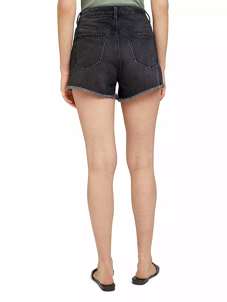 TOM TAILOR DENIM | Jeans Shorts Mom Fit | grau