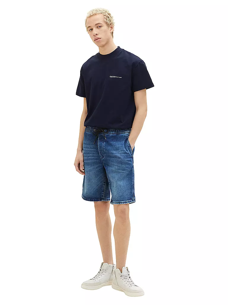 TOM TAILOR DENIM Jeans Shorts blau