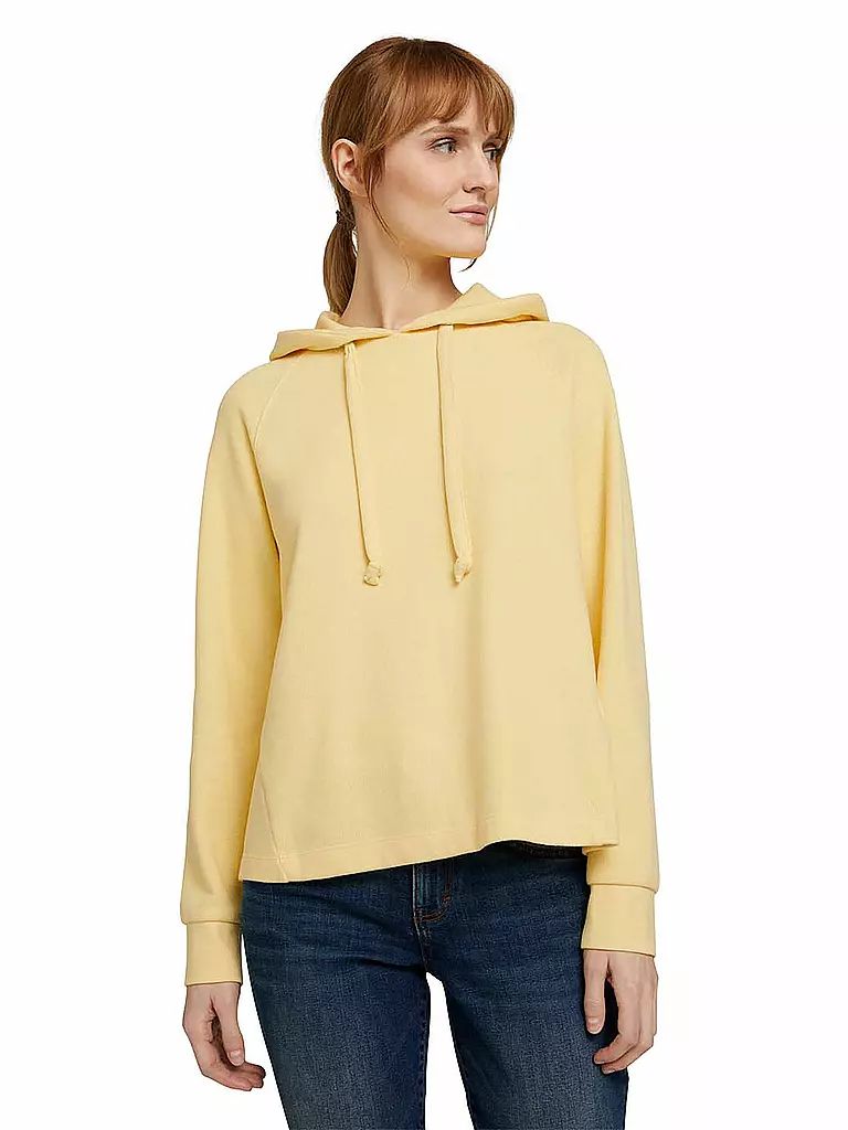 TOM TAILOR DENIM | Kapuzensweater - Hoodie | gelb