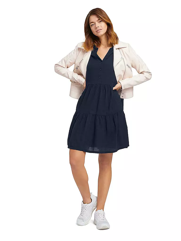 TOM TAILOR DENIM | Kleid  | blau