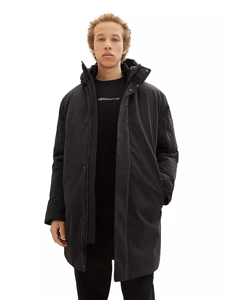 TOM TAILOR DENIM | Parka | schwarz