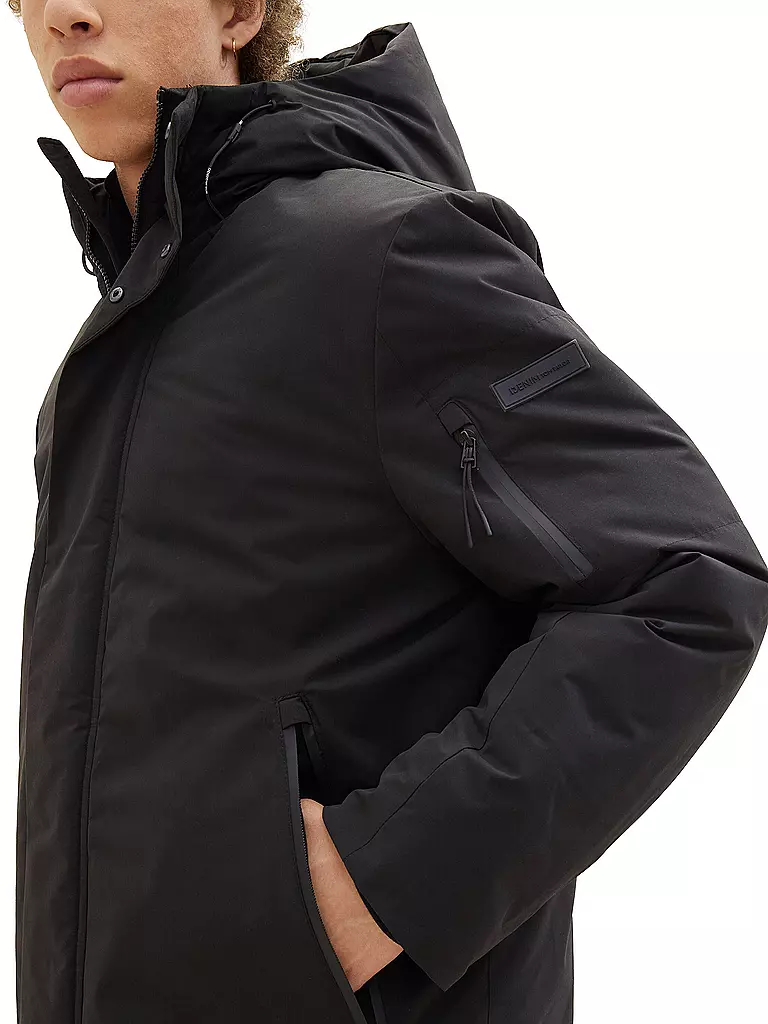 TOM TAILOR DENIM | Parka | schwarz