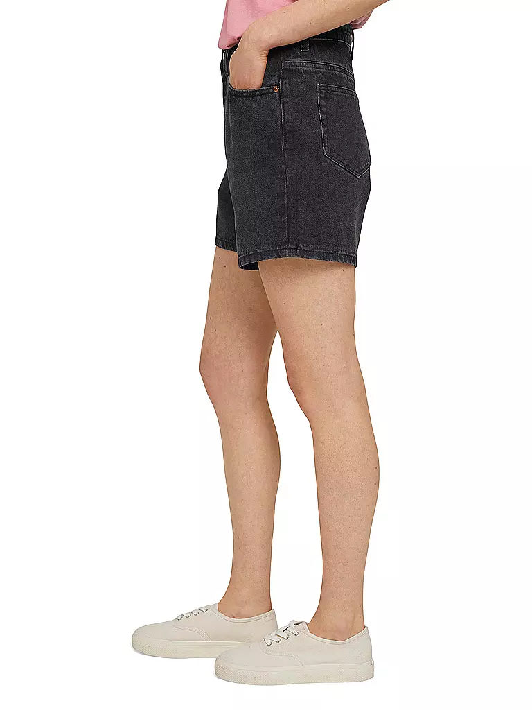 TOM TAILOR DENIM | Shorts Mom Fit | schwarz