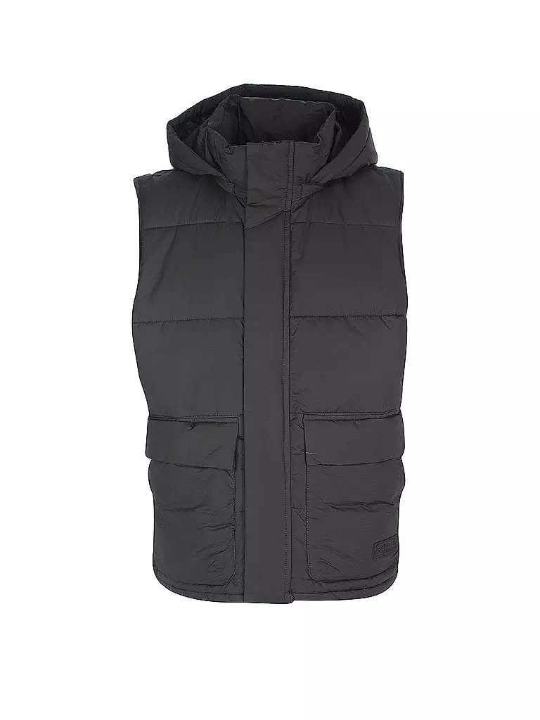 TOM TAILOR DENIM | Steppgilet | schwarz