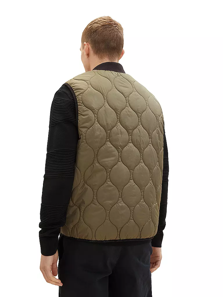 TOM TAILOR DENIM | Steppgilet | olive