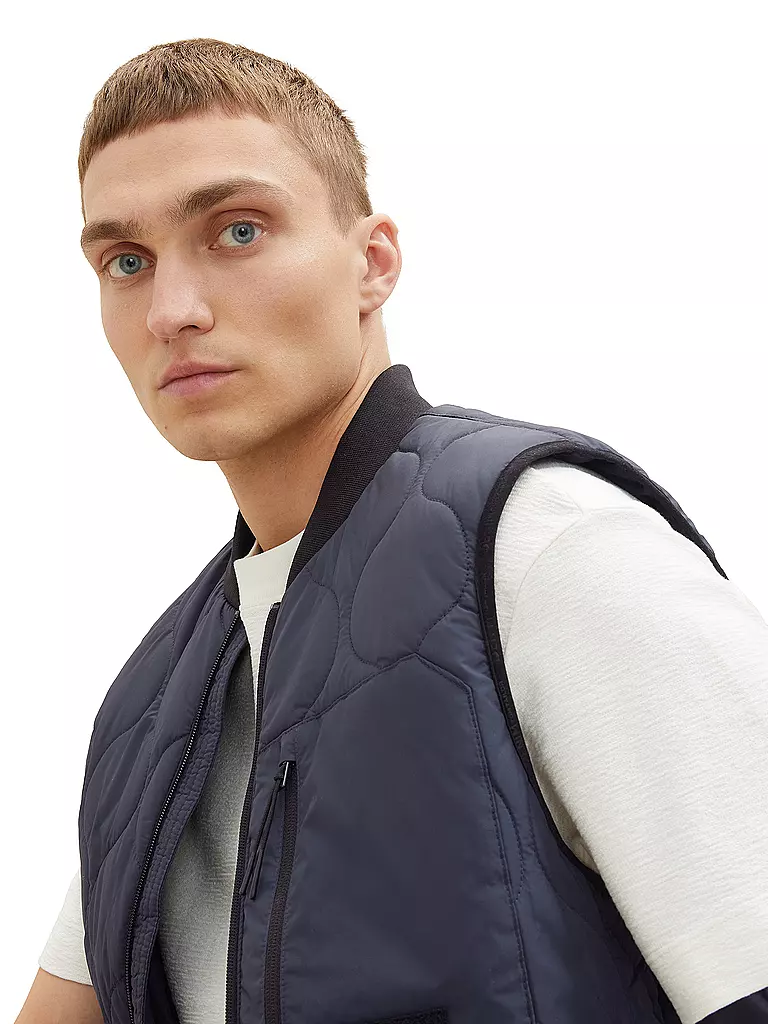 TOM TAILOR DENIM | Steppgilet | blau