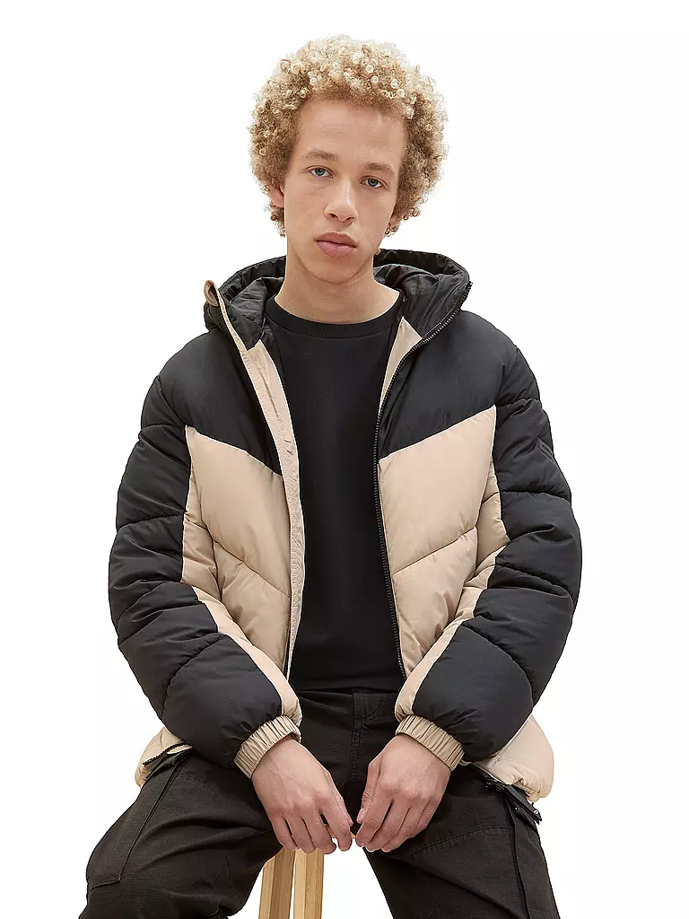 TOM TAILOR DENIM | Steppjacke | schwarz