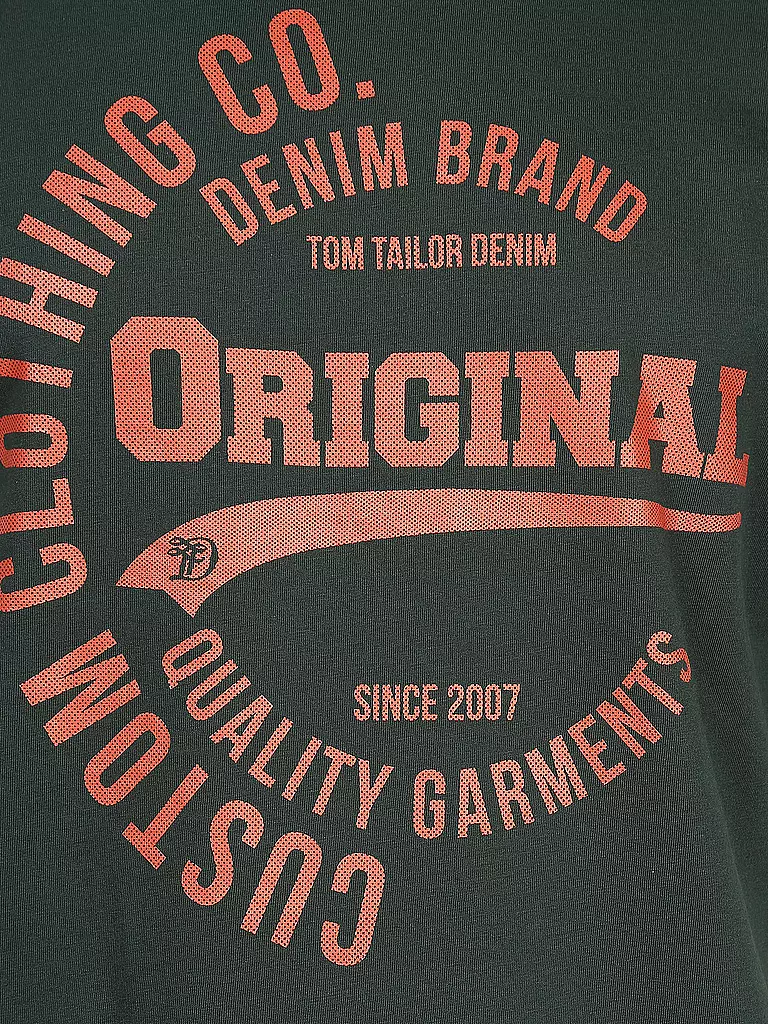 TOM TAILOR DENIM | T-Shirt | grün