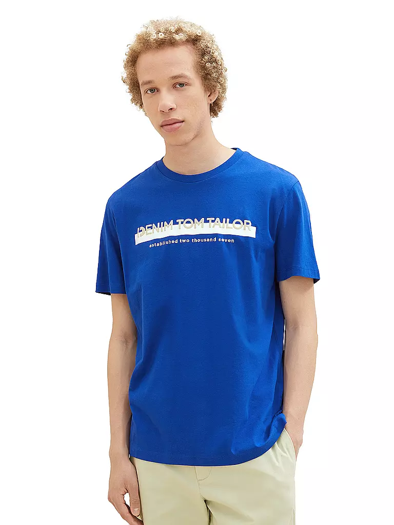 TOM TAILOR DENIM | T-Shirt | blau