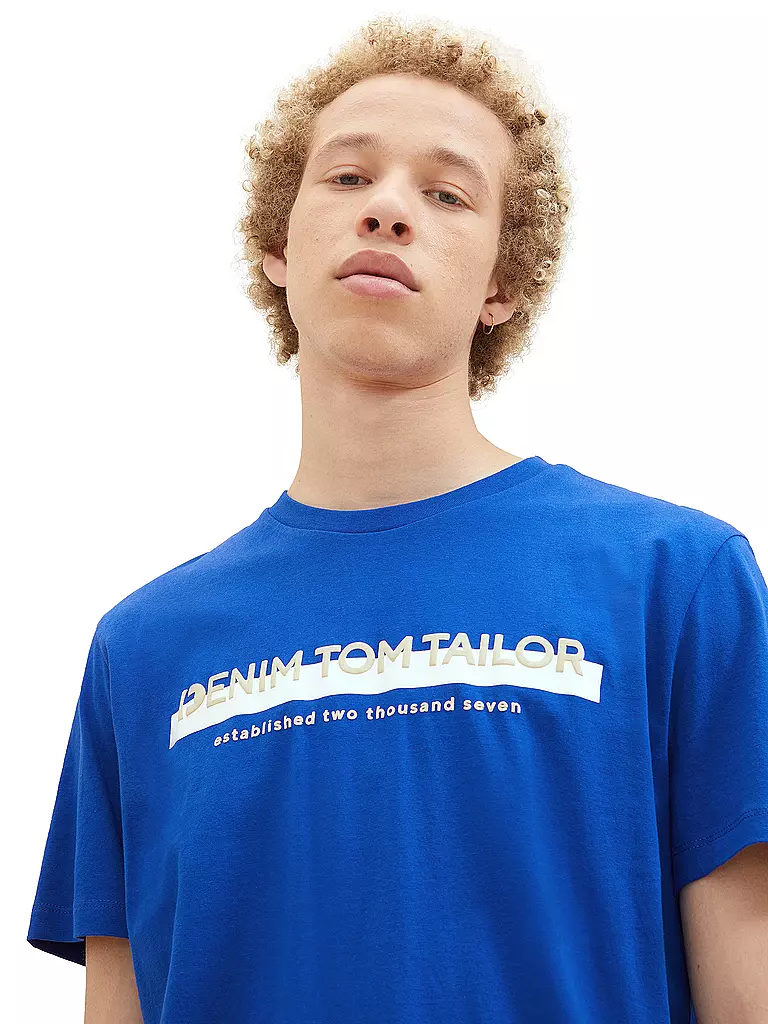 TOM TAILOR DENIM | T-Shirt | blau