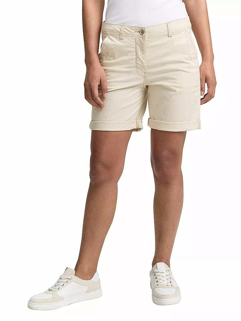 TOM TAILOR |  Chinoshorts | schwarz