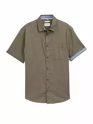TOM TAILOR |  Hemd Regular Fit | olive