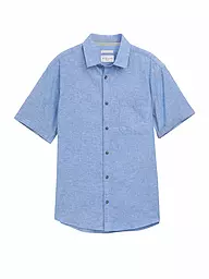 TOM TAILOR |  Hemd Regular Fit | blau