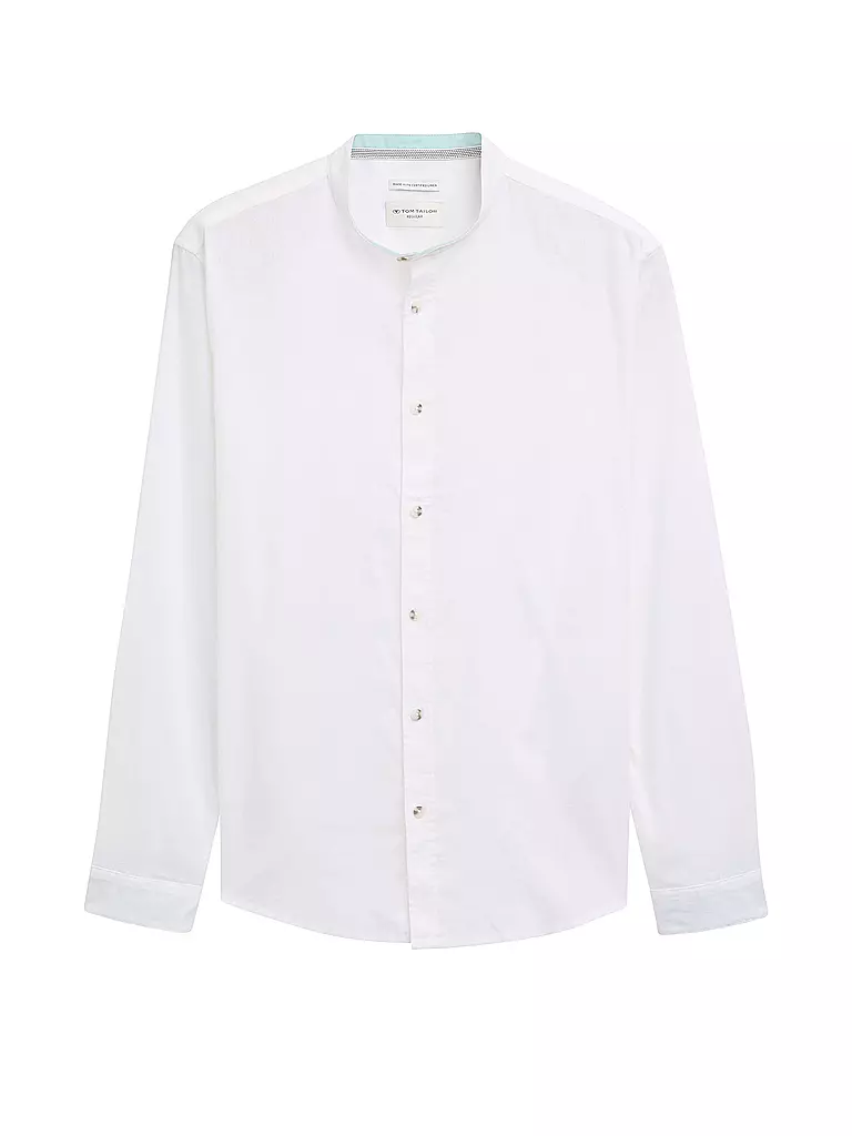 TOM TAILOR |  Hemd Regular Fit | weiss