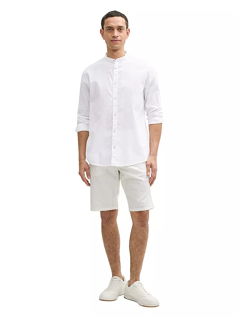 TOM TAILOR |  Hemd Regular Fit | weiss