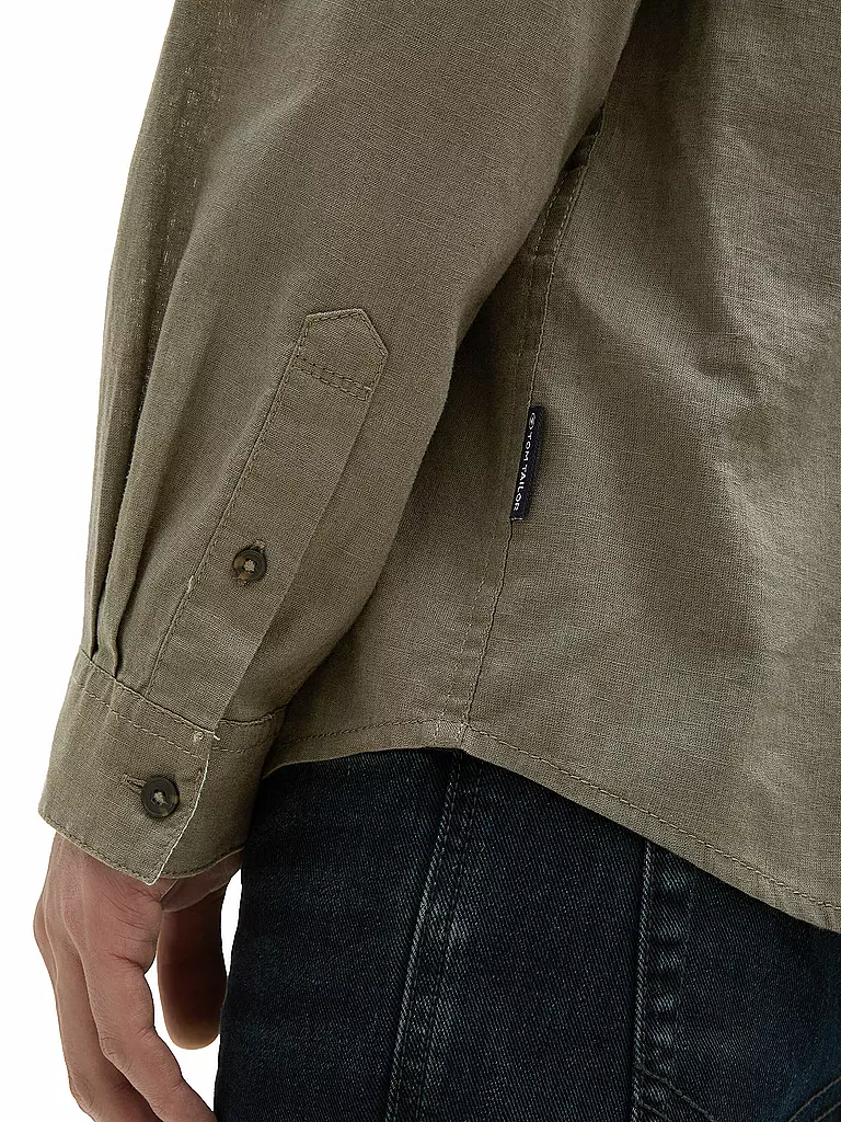 TOM TAILOR |  Hemd Regular Fit | weiss