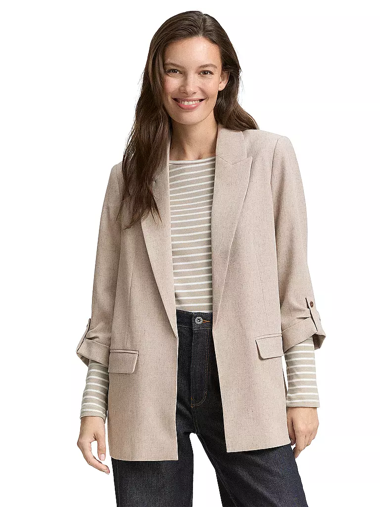 TOM TAILOR | Blazer   | beige