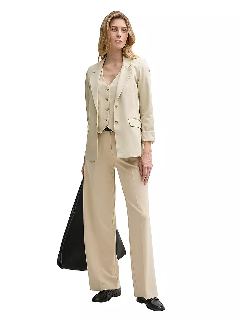 TOM TAILOR | Blazer  | creme
