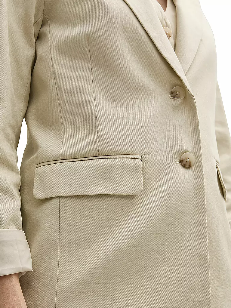 TOM TAILOR | Blazer  | creme
