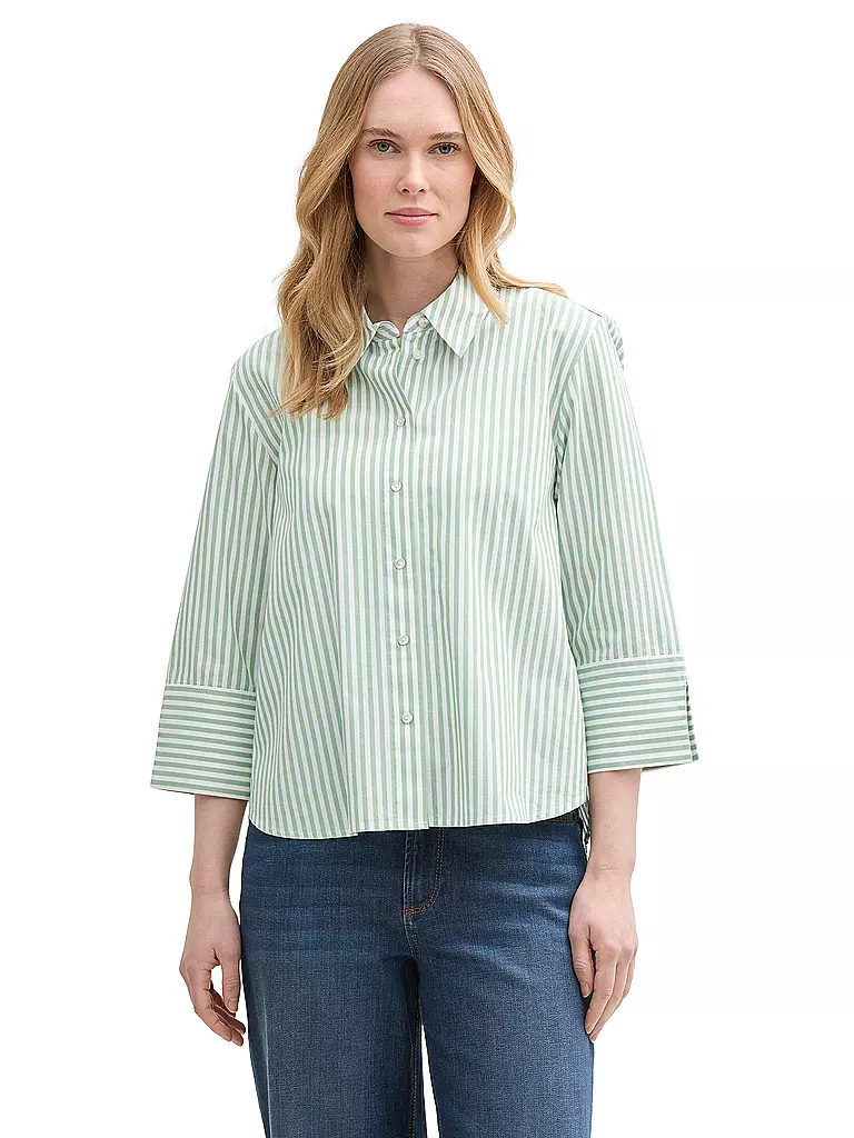 TOM TAILOR | Bluse  | grün