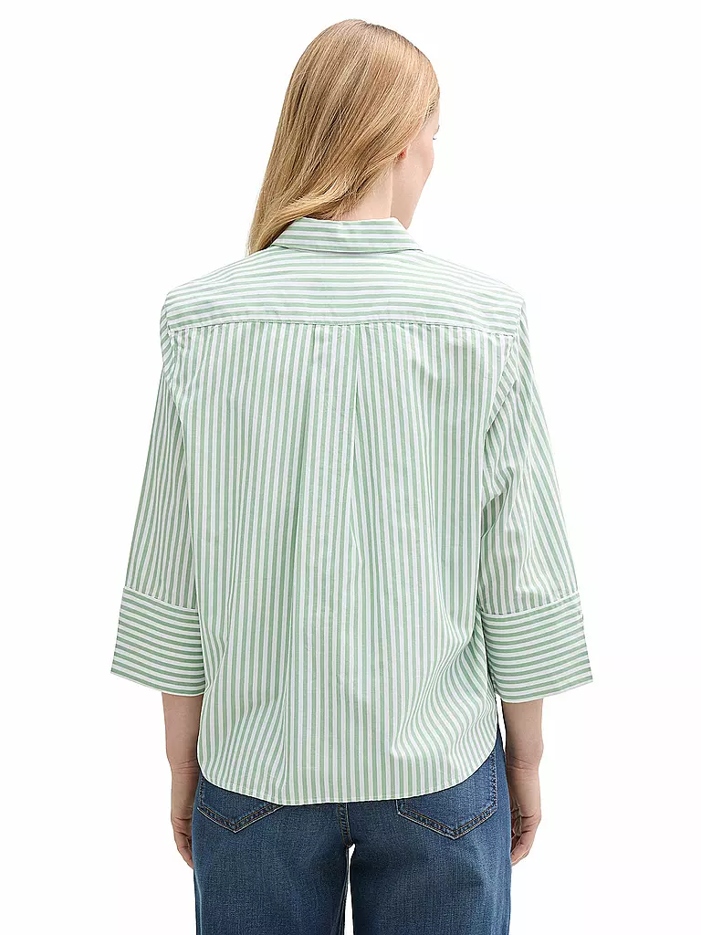 TOM TAILOR | Bluse  | grün