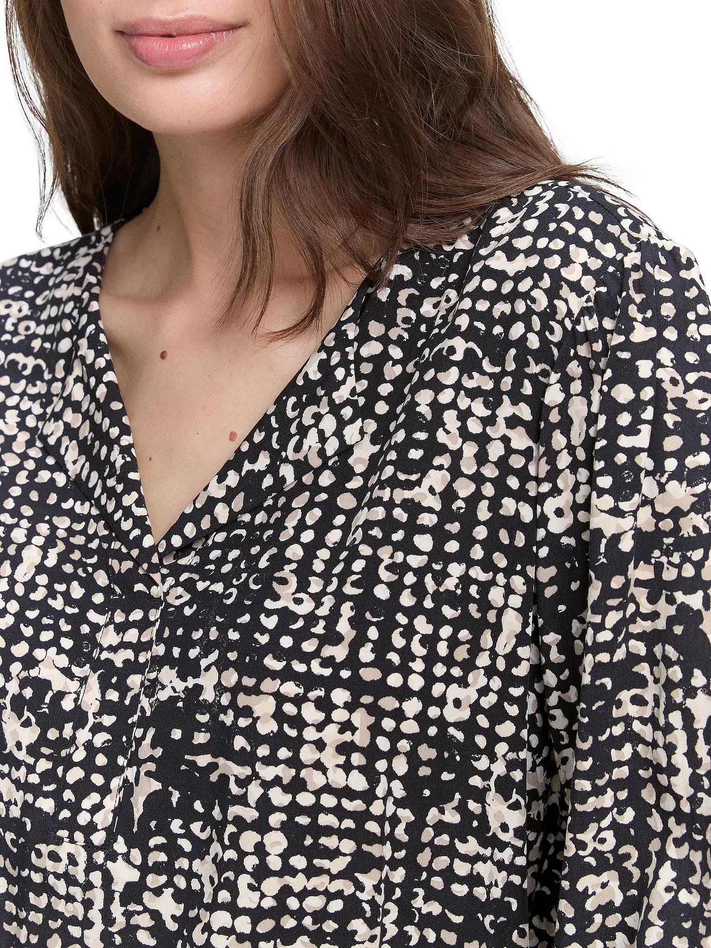 TOM TAILOR | Bluse  | dunkelblau