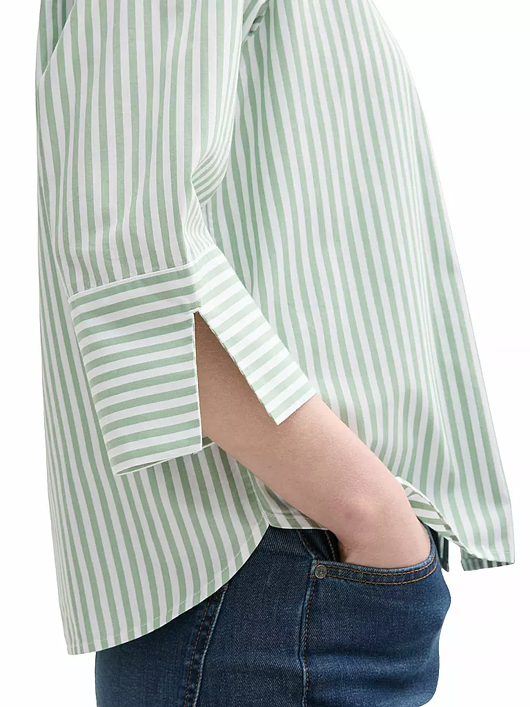 TOM TAILOR | Bluse  | grün