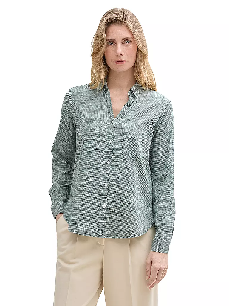 TOM TAILOR | Bluse | hellgrün