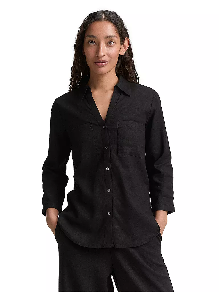 TOM TAILOR | Bluse | schwarz