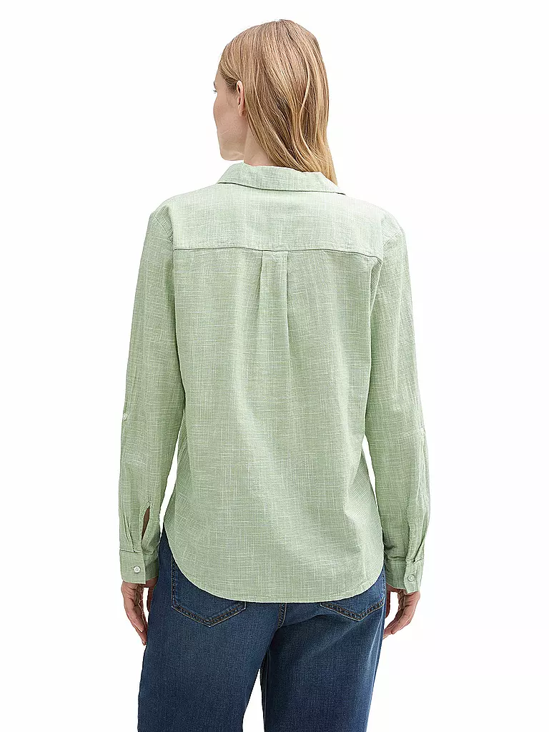 TOM TAILOR | Bluse | hellgrün