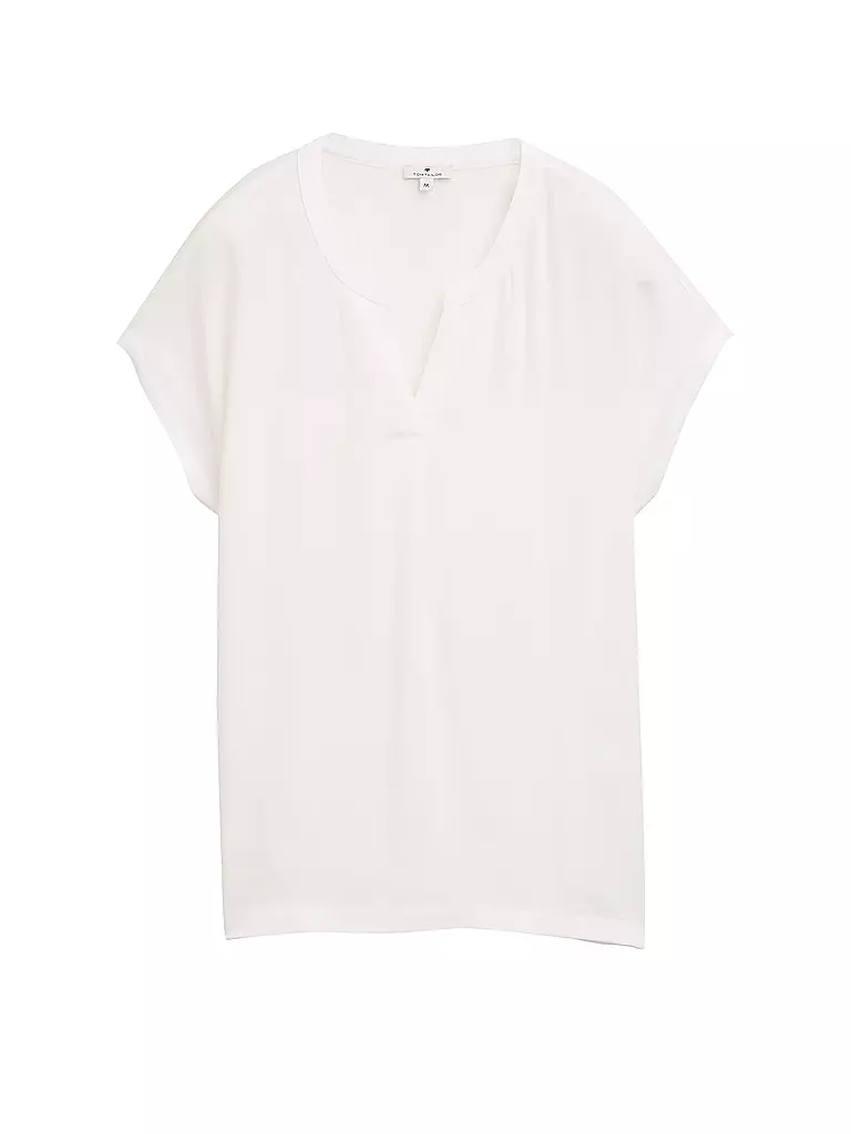 TOM TAILOR | Blusenshirt  | weiss