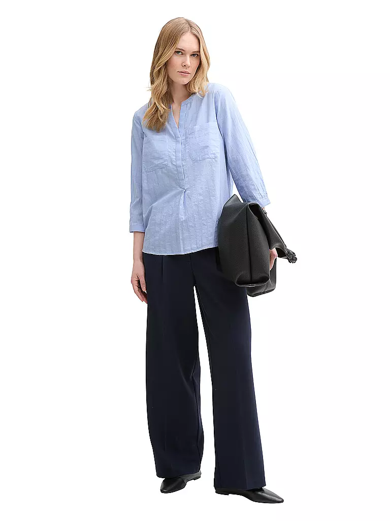 TOM TAILOR | Blusenshirt  | blau