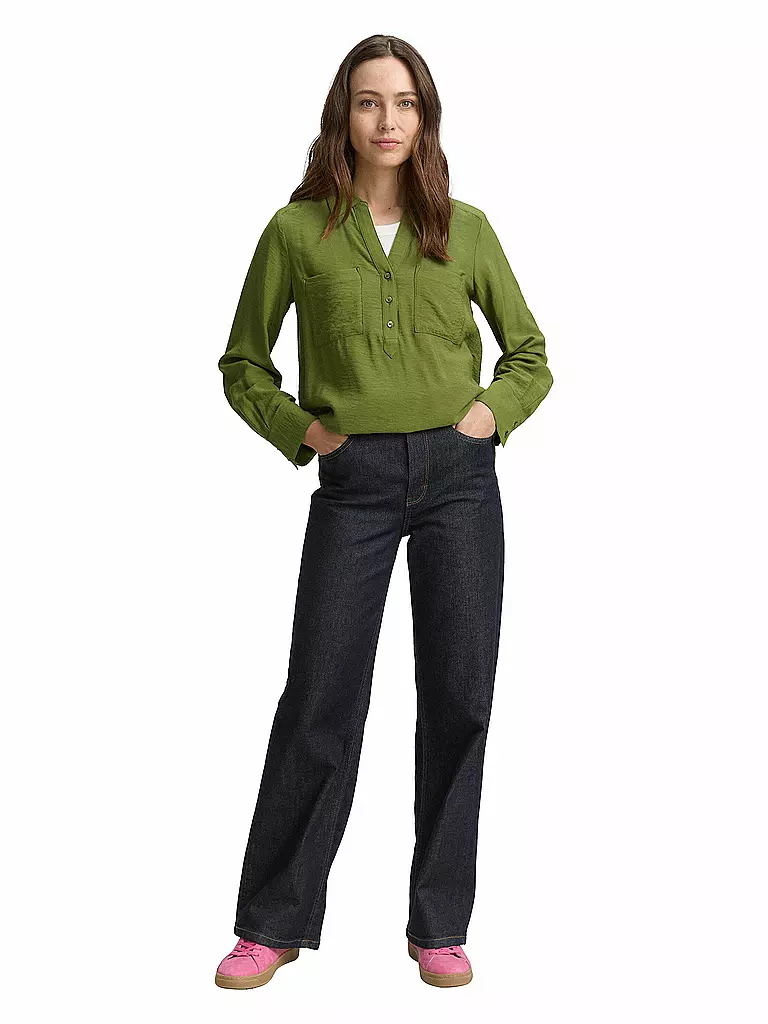 TOM TAILOR | Blusenshirt  | olive