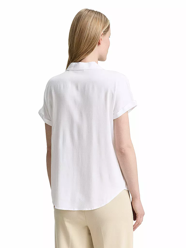 TOM TAILOR | Blusenshirt  | weiss