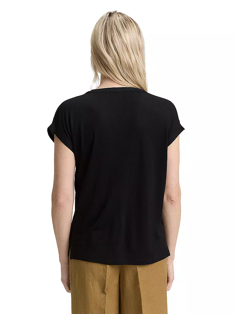 TOM TAILOR | Blusenshirt  | schwarz