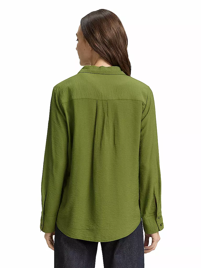 TOM TAILOR | Blusenshirt  | olive