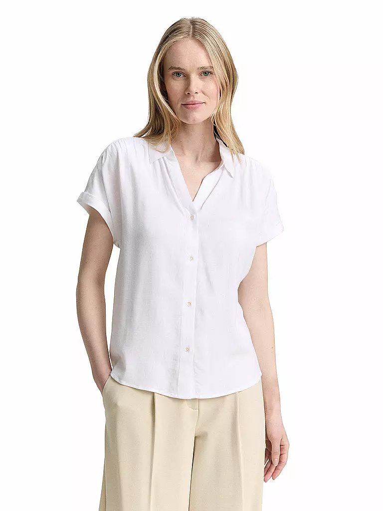 TOM TAILOR | Blusenshirt  | weiss