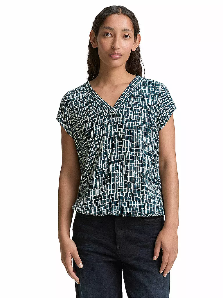 TOM TAILOR | Blusenshirt  | grün