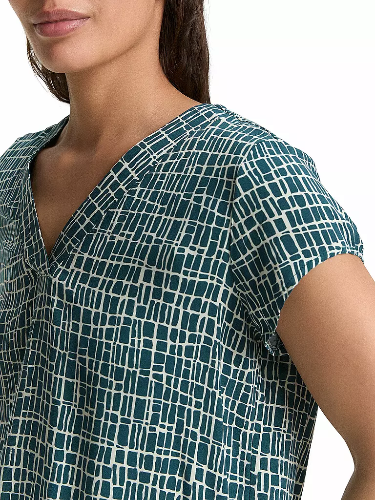 TOM TAILOR | Blusenshirt  | grün
