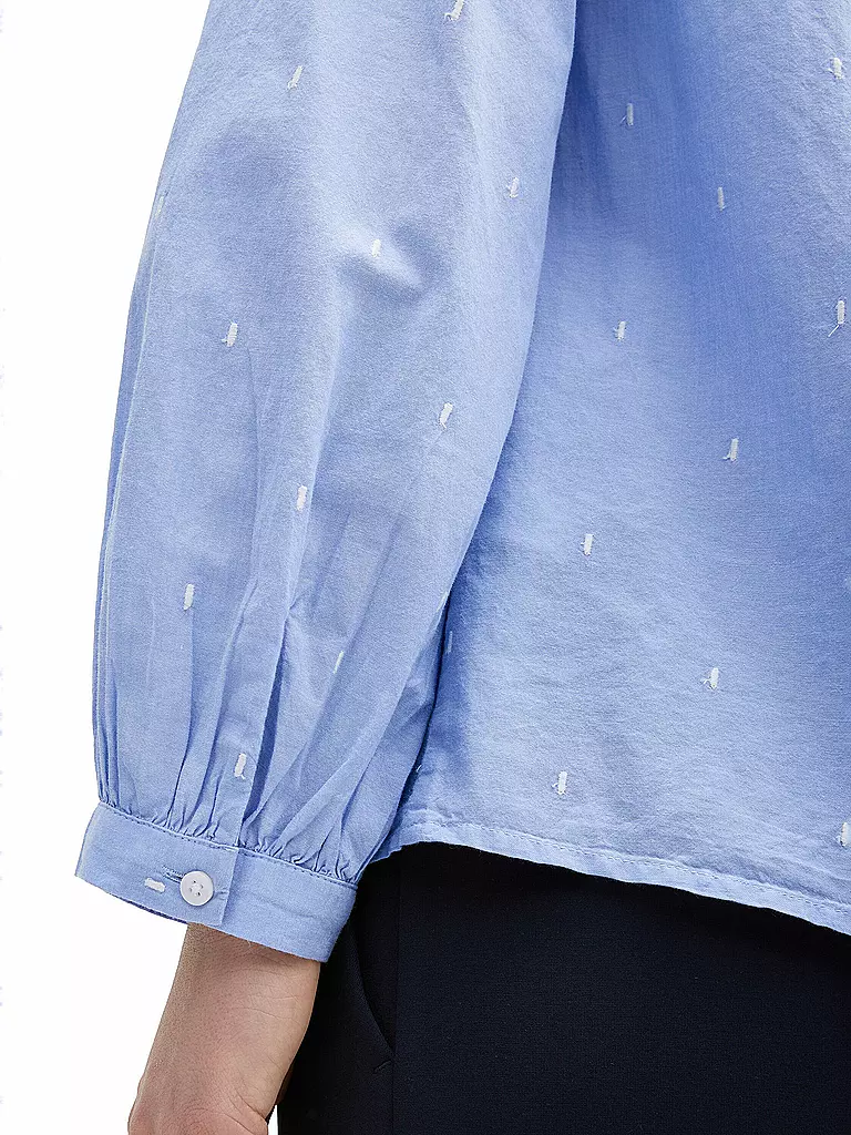 TOM TAILOR | Blusenshirt  | blau