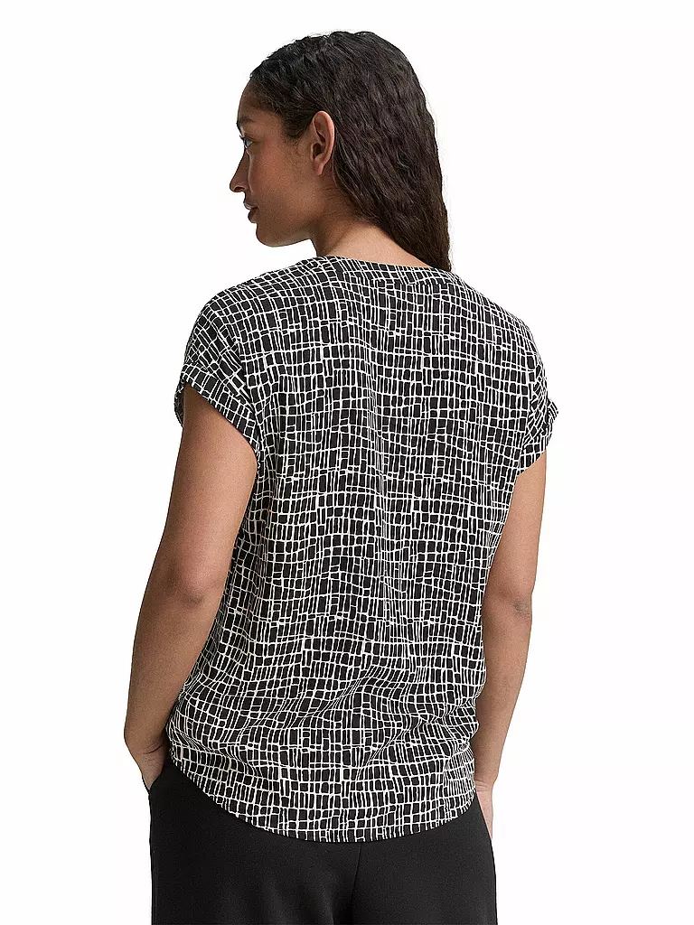 TOM TAILOR | Blusenshirt | schwarz