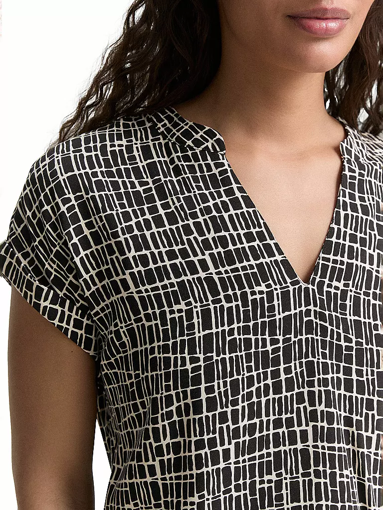 TOM TAILOR | Blusenshirt | schwarz